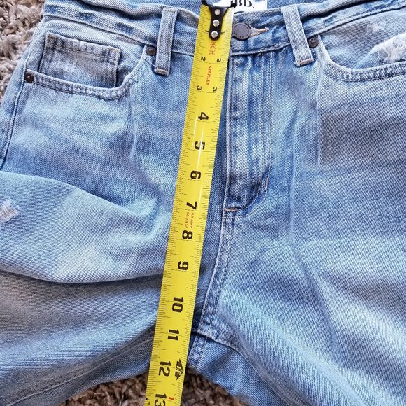 Just Black Denim Isa Hip Hugger Crop Mid Rise Jeans Size 27 - Picture 6 of 11